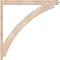 Ekena Millwork Thorton Arts & Crafts Smooth Outlooker, Douglas Fir, 5 1/2"W x 48"D x 48"H OUT06X48X48THR03SDF - alternate 4